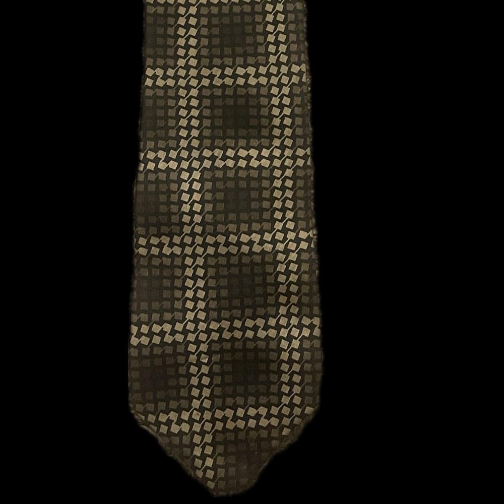 Gucci Men's Tie in Black and Brown - Picture 4 of 4